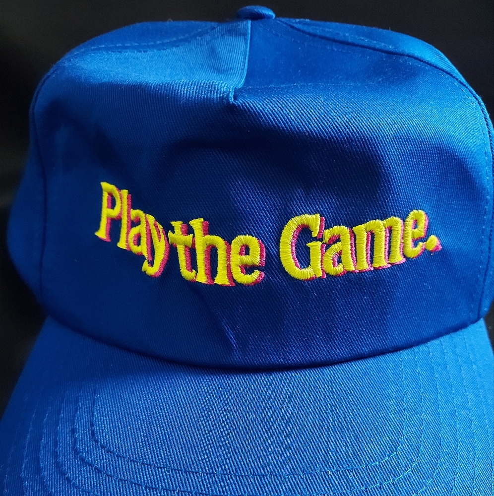 Vintage Play The Game Blockbuster Dunkin Donuts Snapback Hat - Picture 4 of 7